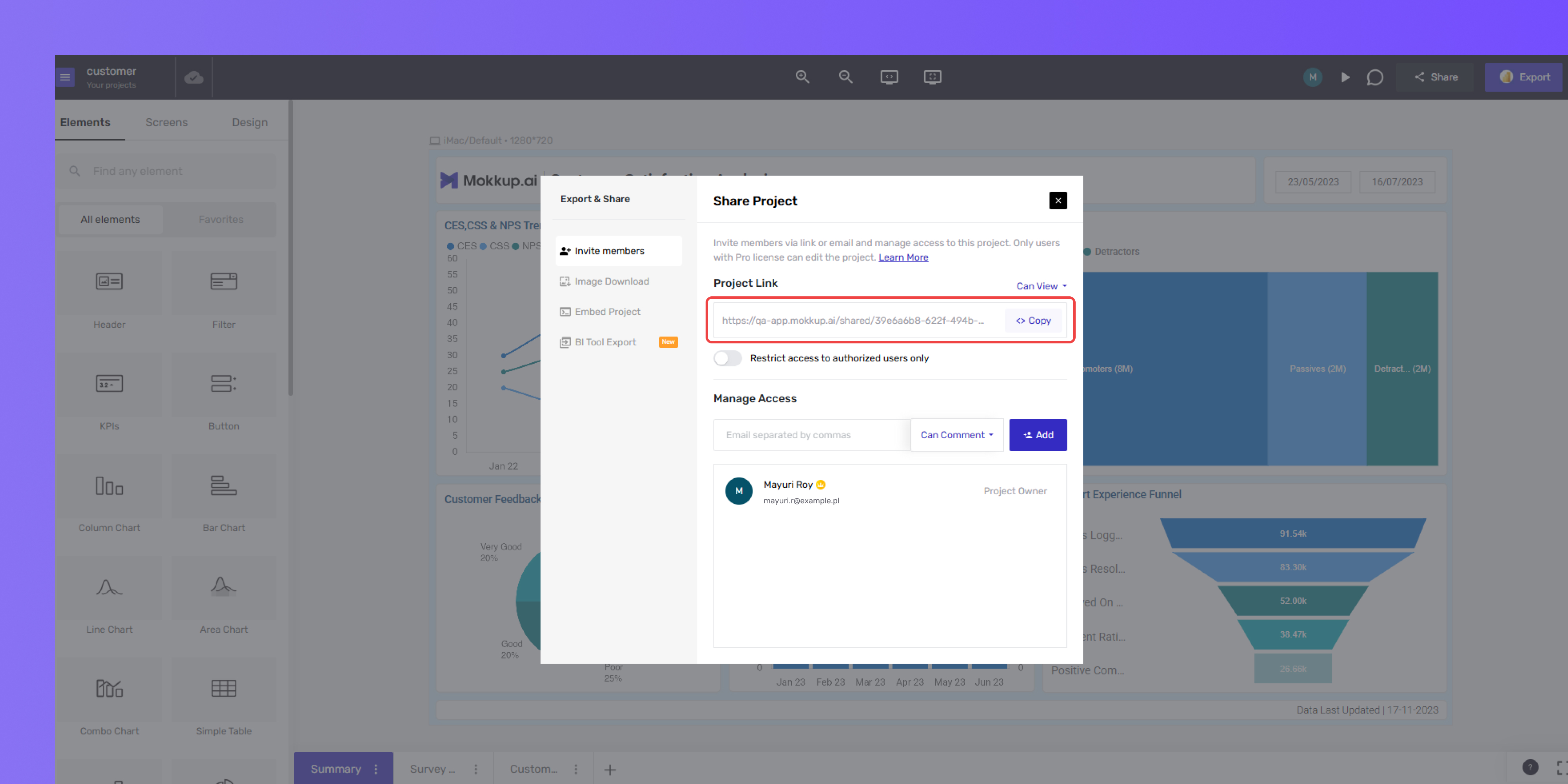 Updating Access for Project Link